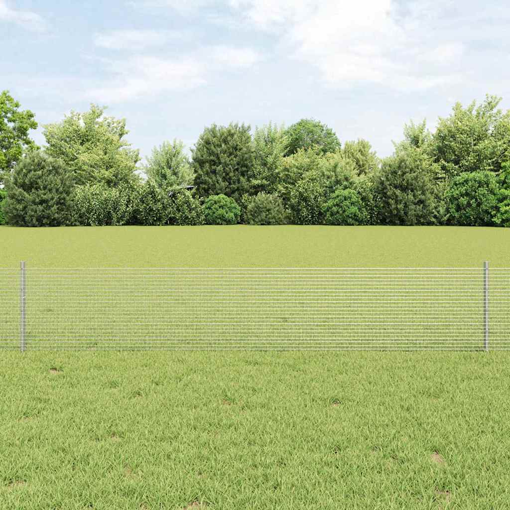Welded Wire Fence with Post 10 x 0.4 m (W x H)