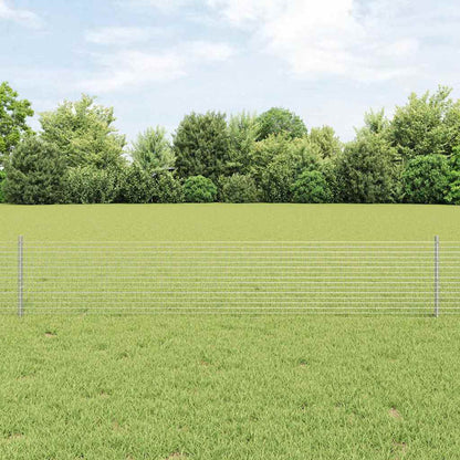 Fence with Post Silver
