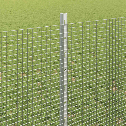 Fence with Post Silver