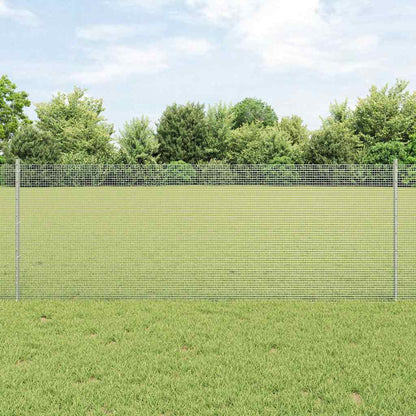 Fence with Post Silver