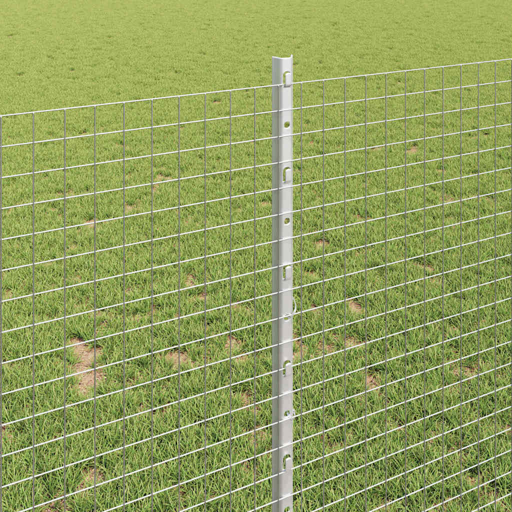Fence with Post Silver