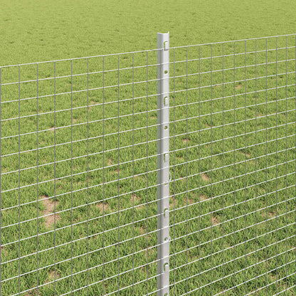 Fence with Post Silver
