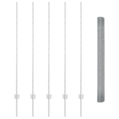 Welded Wire Fence with Post 10 x 1.4 m (W x H)