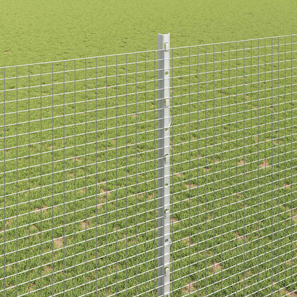 Fence with Post Silver