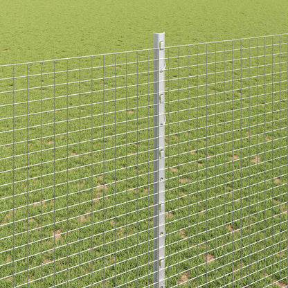 Fence with Post Silver
