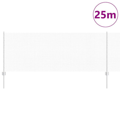 Welded Wire Fence with Post 25 x 0.8 m (W x H)