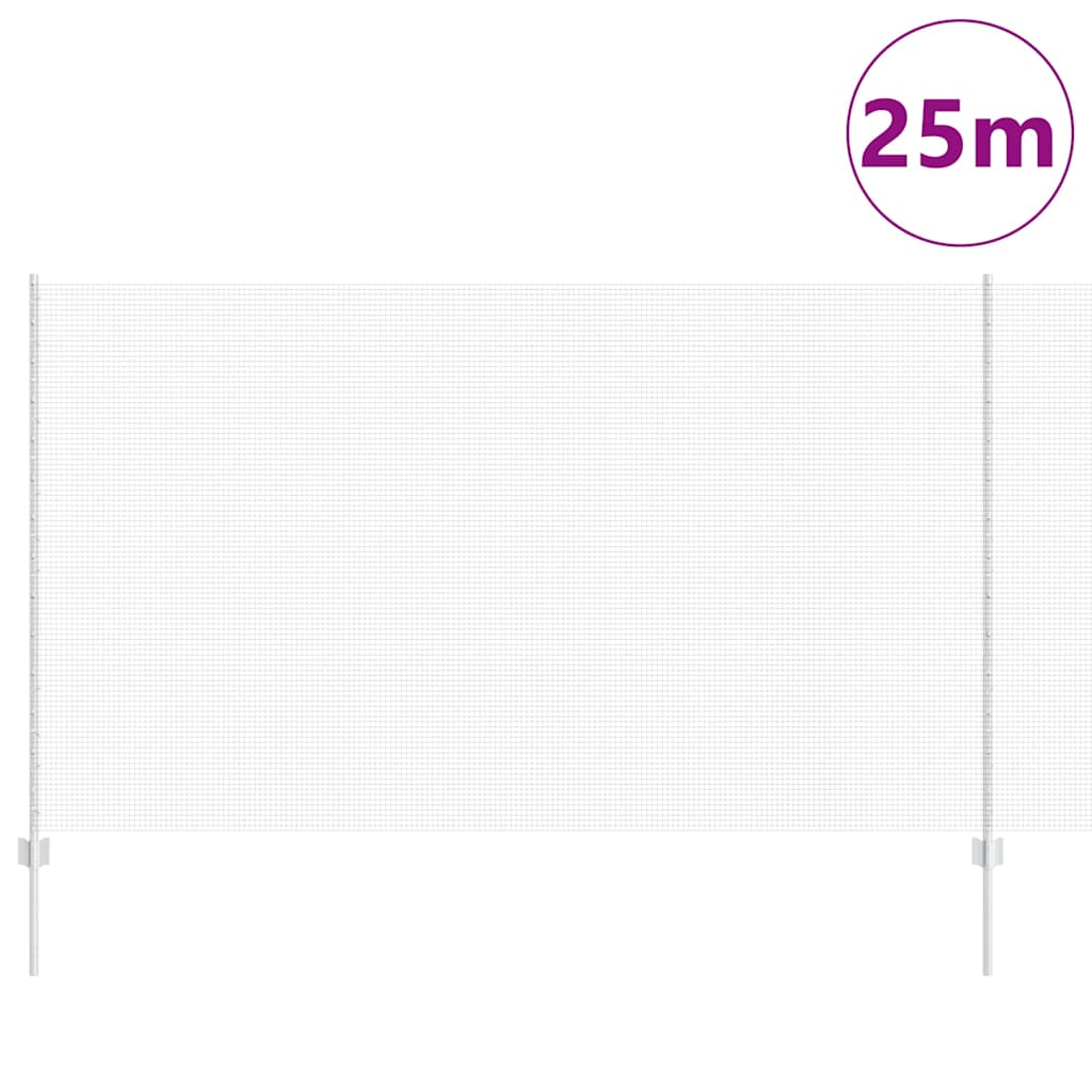 Welded Wire Fence with Post 25 x 1.4 m (W x H)