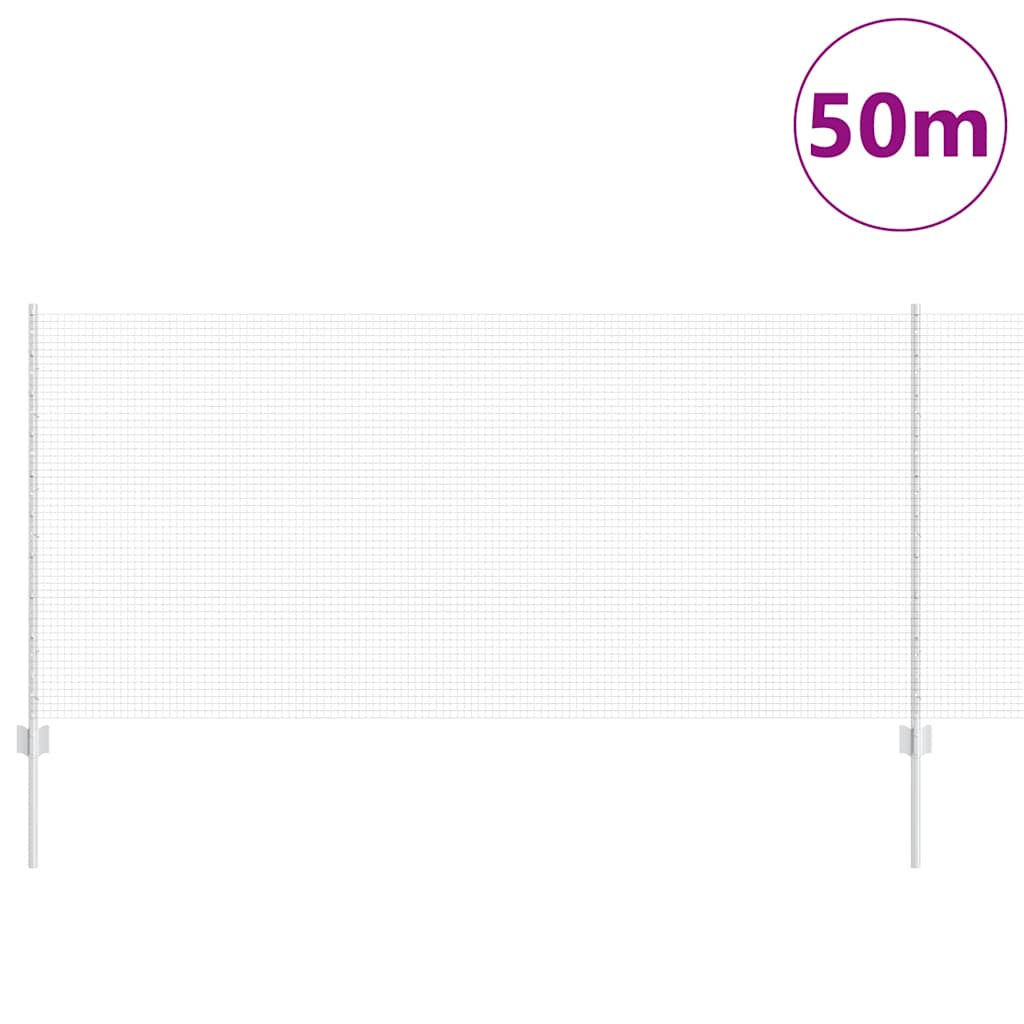 Welded Wire Fence with Post 50 x 1 m (W x H)