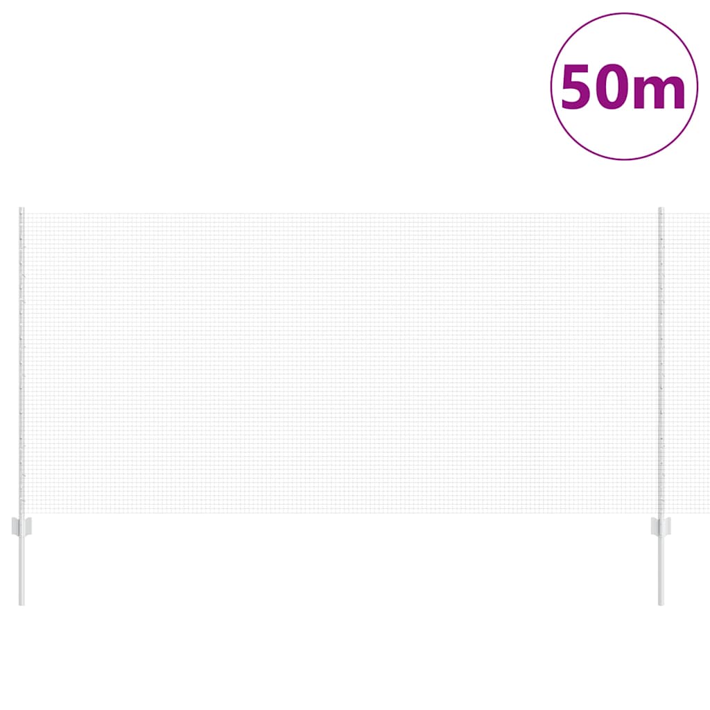 Welded Wire Fence with Post 50 x 1.2 m (W x H)