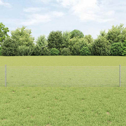 Fence with Post Silver