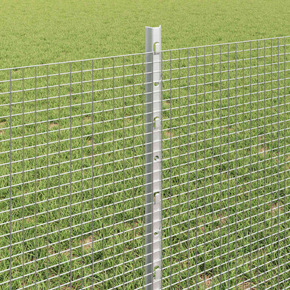 Fence with Post Silver