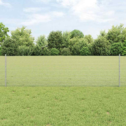 Fence with Post Silver