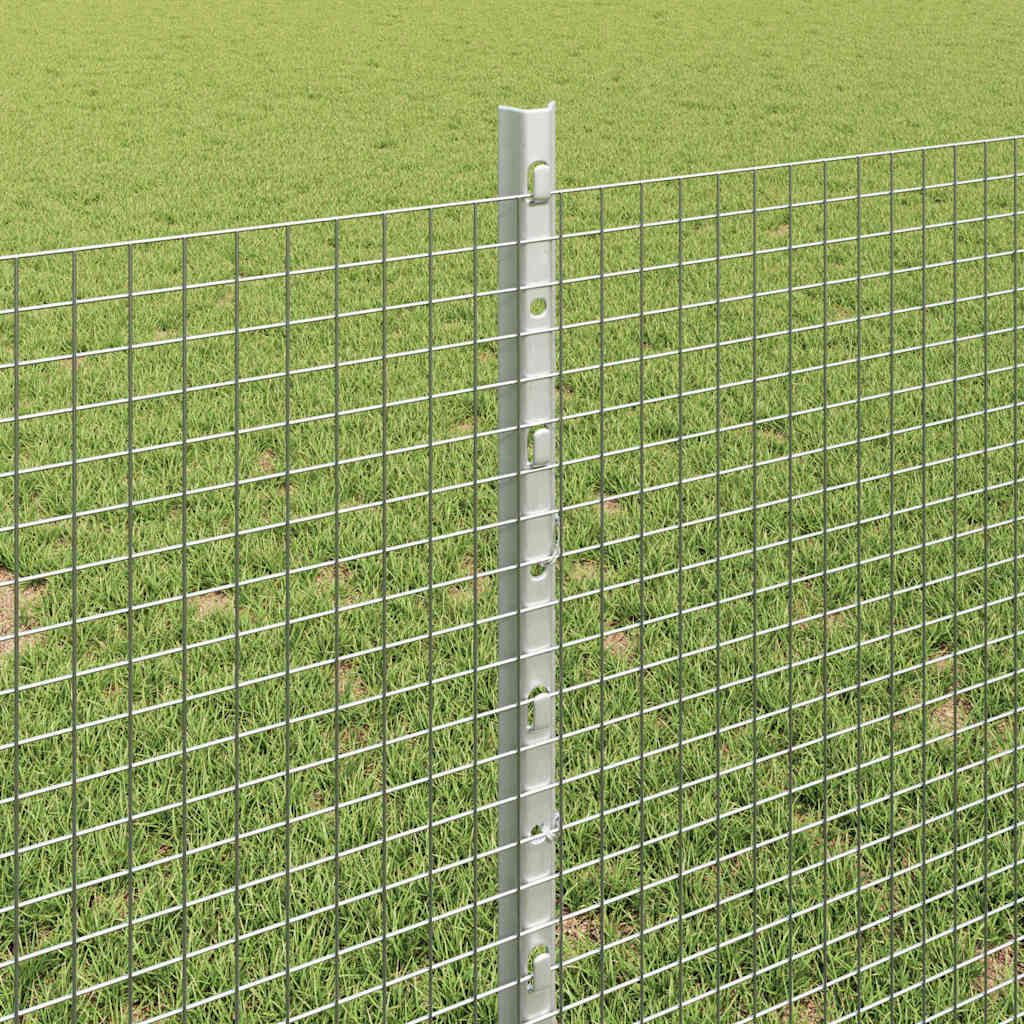 Welded Wire Fence with Post 100 x 0.8 m (W x H)