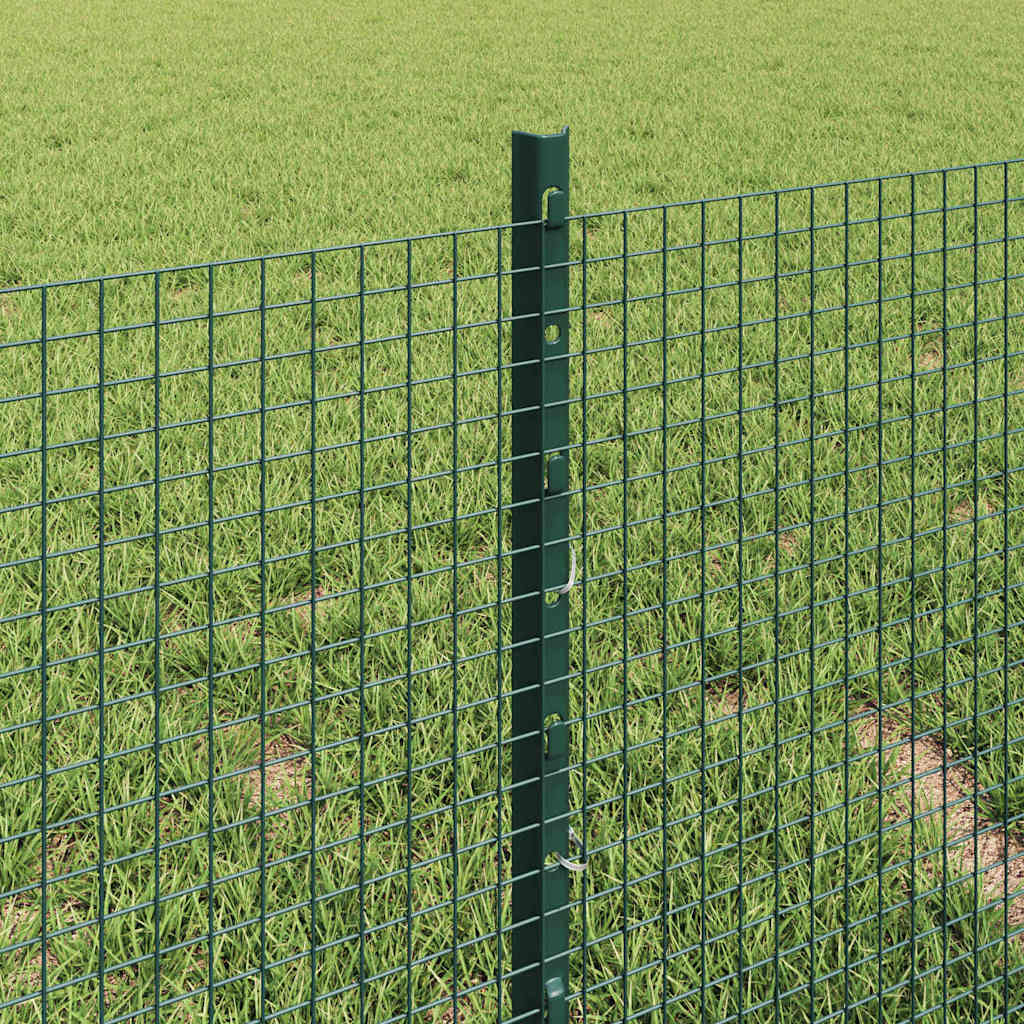 Fence with Post Green