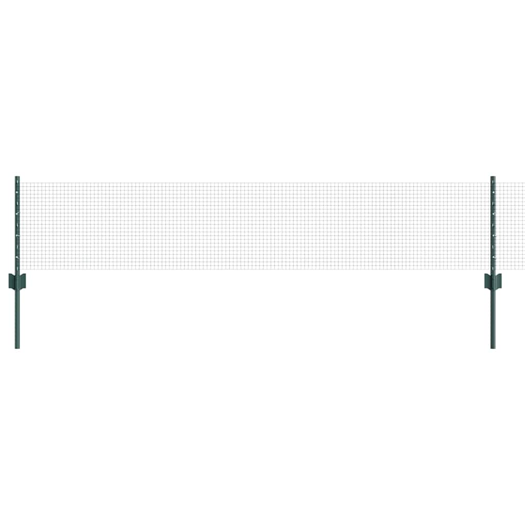 Fence with Post Green