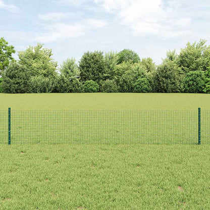Fence with Post Green