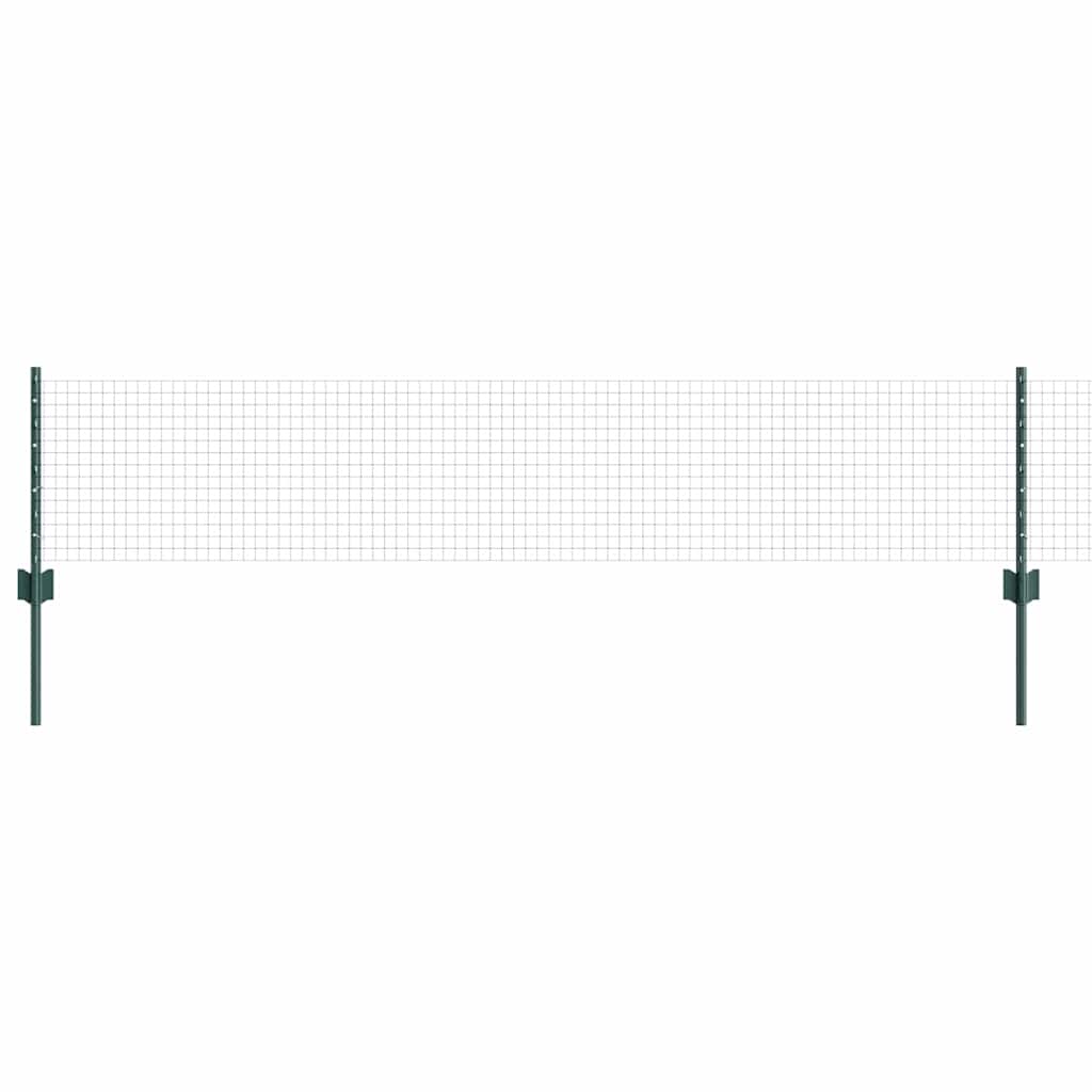 Fence with Post Green