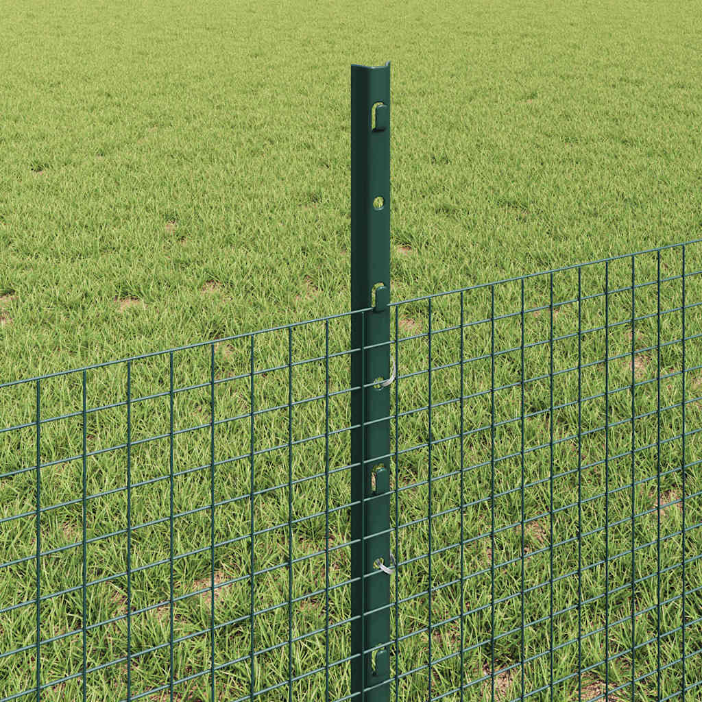 Fence with Post Green