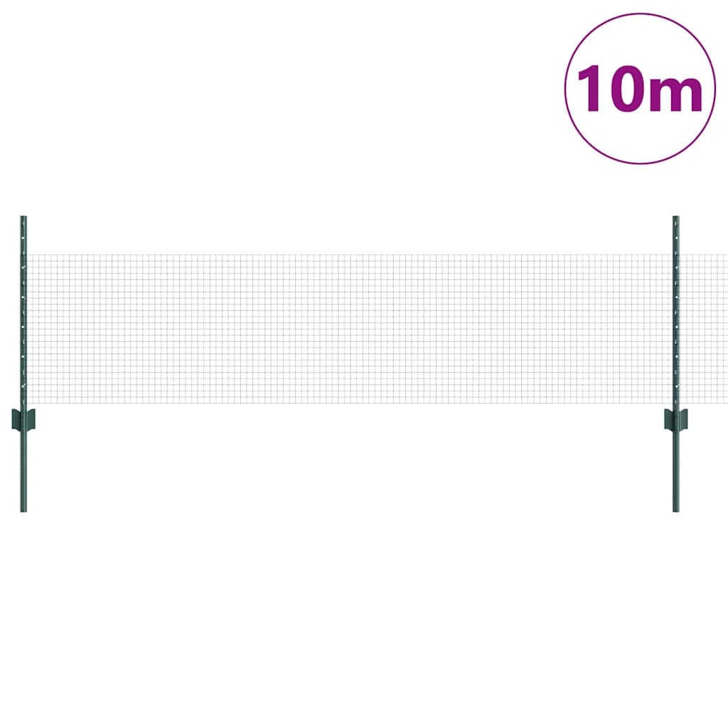 Fence with Post Green