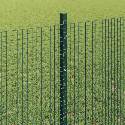 Fence with Post Green