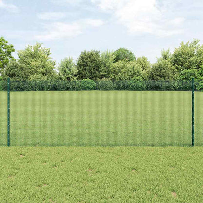 Fence with Post Green