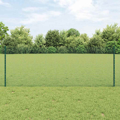 Fence with Post Green