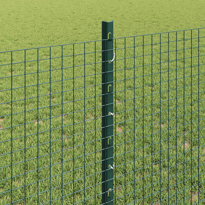 Fence with Post Green