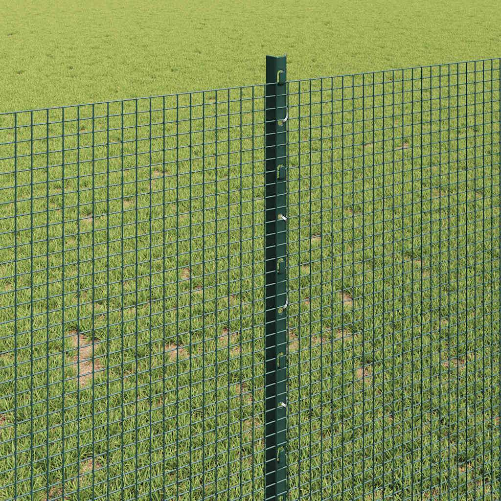 Fence with Post Green