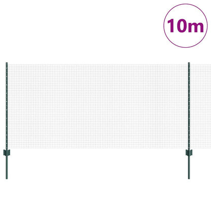 Fence with Post Green