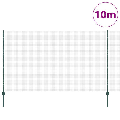 Fence with Post Green