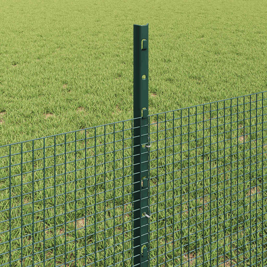 Fence with Post Green