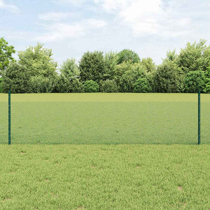 Fence with Post Green