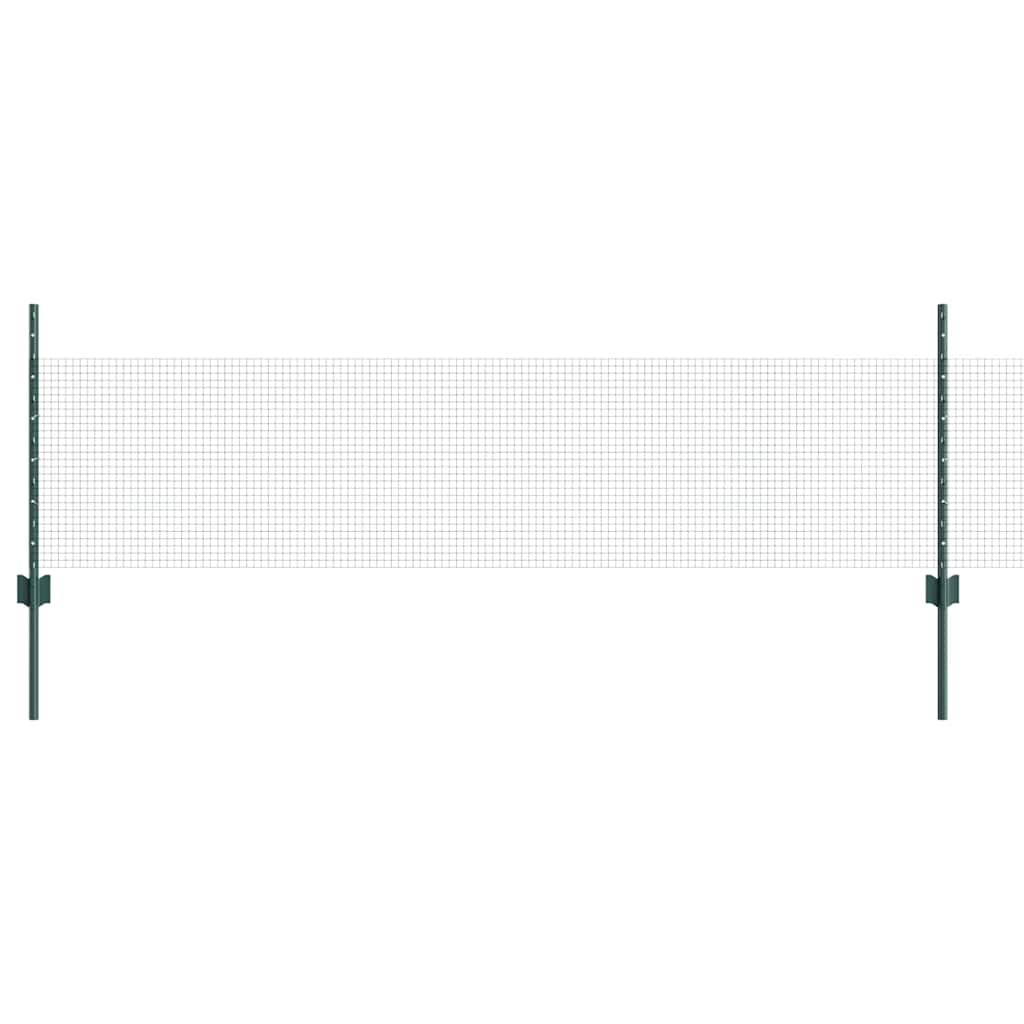 Welded Wire Fence with Post 25 x 0.5 m (W x H)