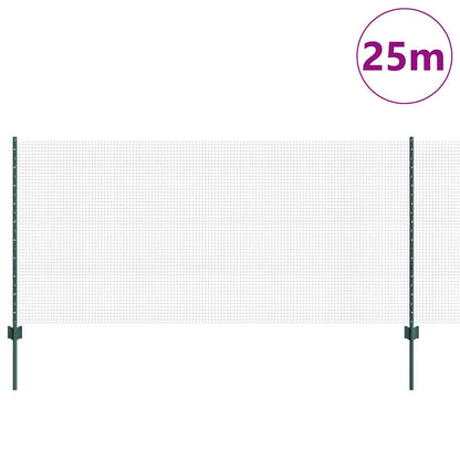 Fence with Post Green