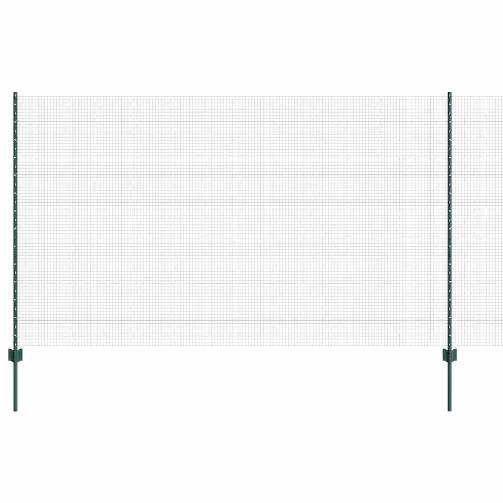 Fence with Post Green