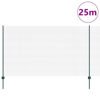 Fence with Post Green
