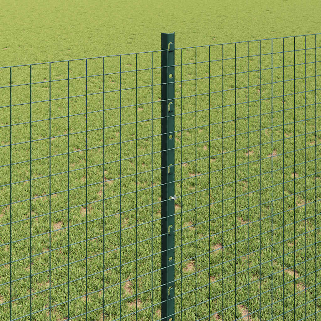 Fence with Post Green