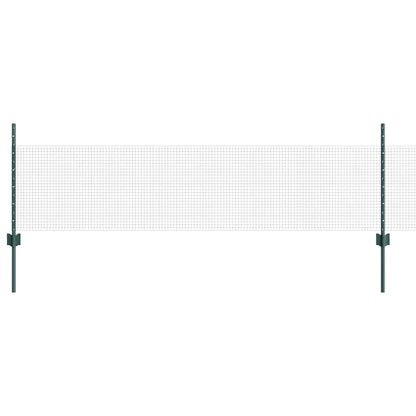 Welded Wire Fence with Post 50 x 0.5 m (W x H) PVC-Coated Steel