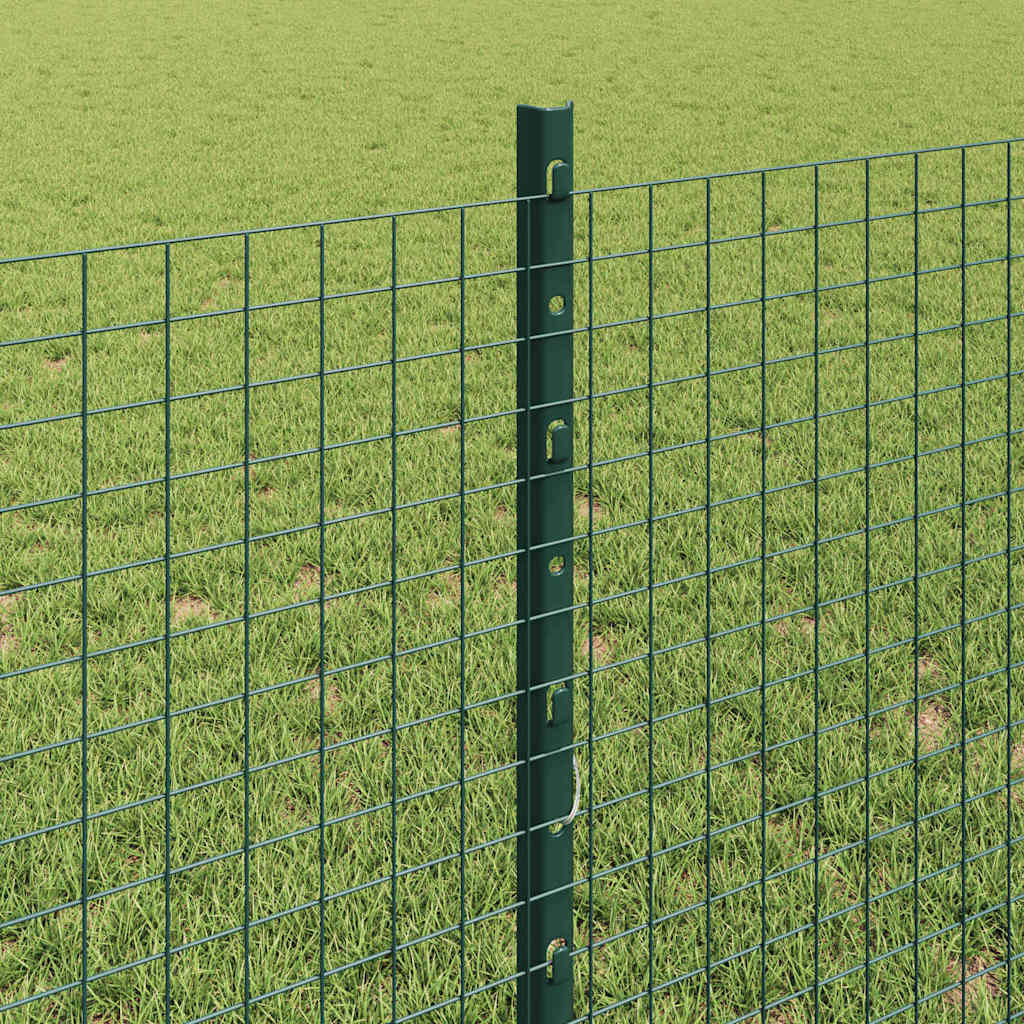 Fence with Post Green