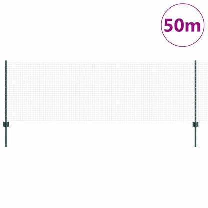Fence with Post Green