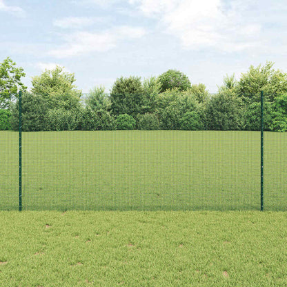 Fence with Post Green