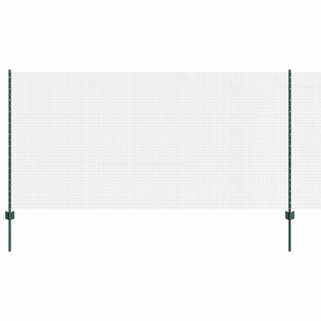 Fence with Post Green
