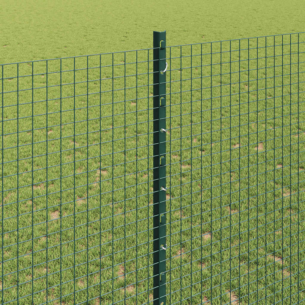 Fence with Post Green