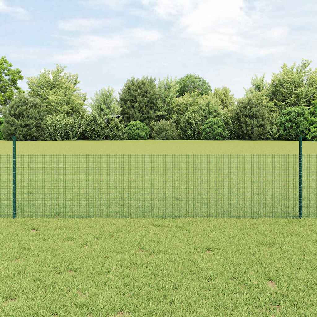 Welded Wire Fence with Post 100 x 0.5 m (W x H)