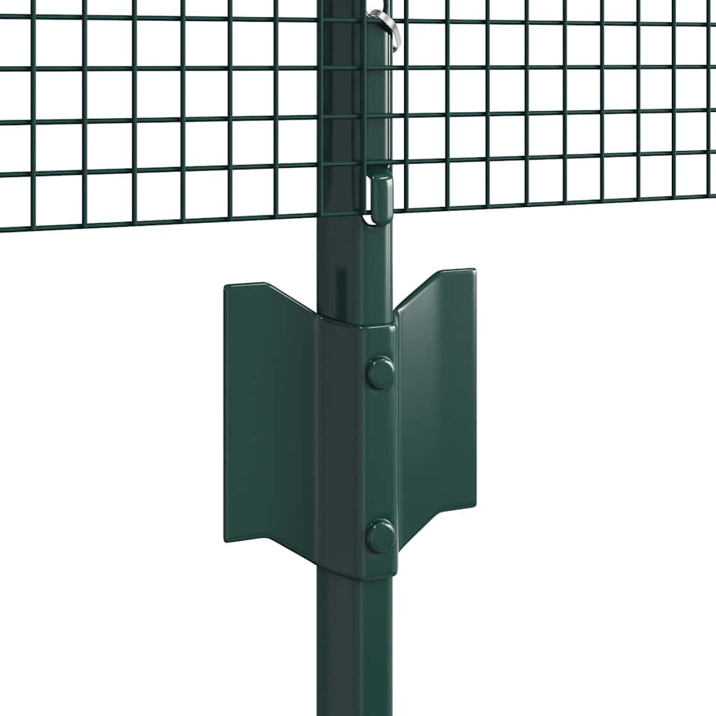 Fence with Post Green