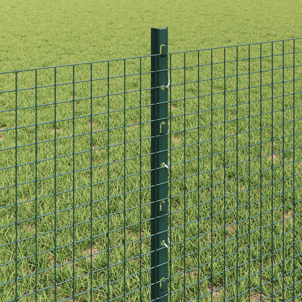 Fence with Post Green