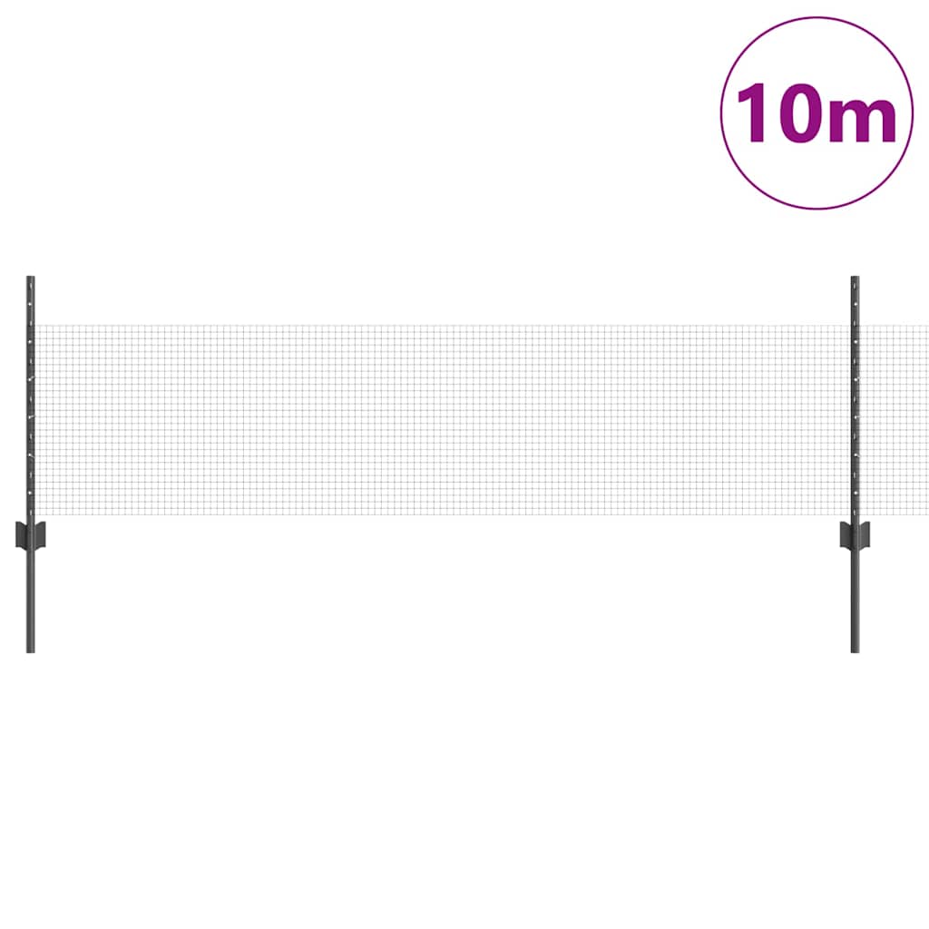 Fence with Post Grey