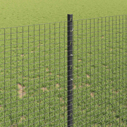 Fence with Post Grey
