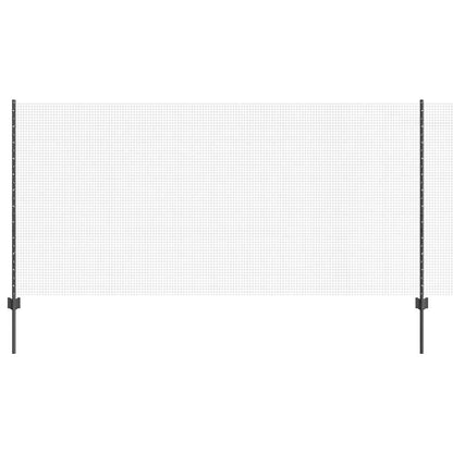 Welded Wire Fence with Post 10 x 1.2 m (W x H) PVC-Coated Steel