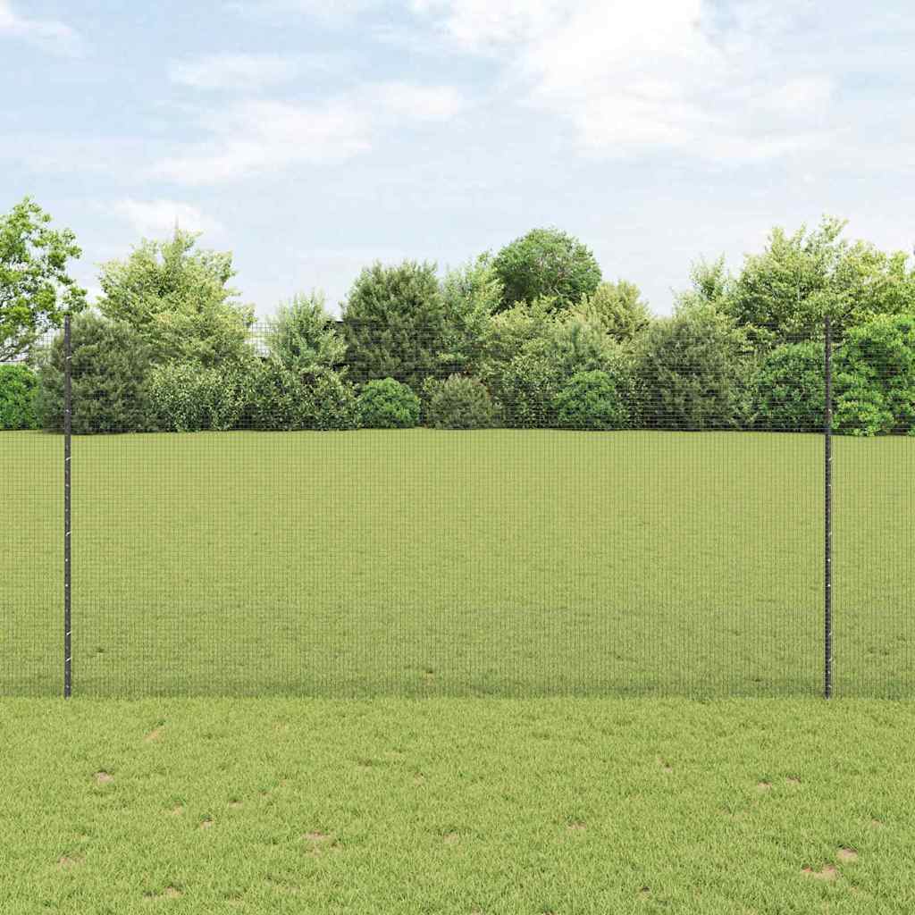 Fence with Post Grey